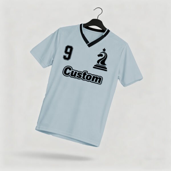 1219JTJTJT (10) Blue factory direct sales team football suit set sports shirt European Cup fan breathable quick drying training suit team uniform