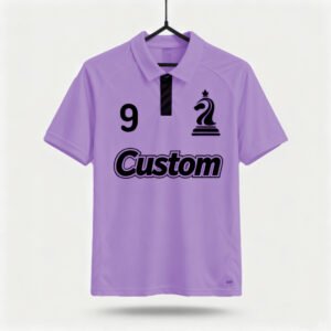 1219JTJTJT (16) Purple factory direct sales team football suit set sports shirt European Cup fan breathable quick drying training suit team uniform