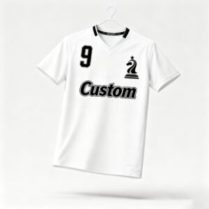 White factory direct sales team football suit set sports shirt European Cup fan breathable quick drying training suit team uniform