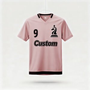 Pink factory direct sales team football suit set sports shirt European Cup fan breathable quick drying training suit team uniform