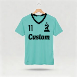 1219JTJTJT (26) Cyan factory direct sales team football suit set sports shirt European Cup fan breathable quick drying training suit team uniform