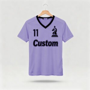 1219JTJTJT (29) Purple factory direct sales team football suit set sports shirt European Cup fan breathable quick drying training suit team uniform