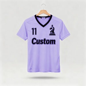 1219JTJTJT (30) Purple factory direct sales team football suit set sports shirt European Cup fan breathable quick drying training suit team uniform