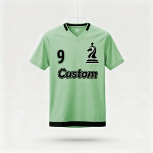 1219JTJTJT (4) Green factory direct sales team football suit set sports shirt European Cup fan breathable quick drying training suit team uniform