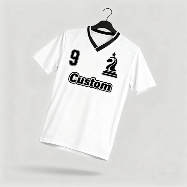 White factory direct sales team football suit set sports shirt European Cup fan breathable quick drying training suit team uniform